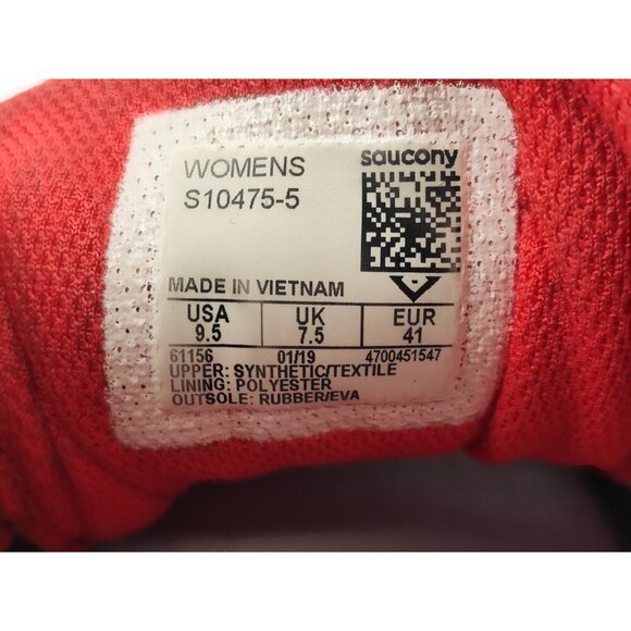 Saucony Women's Cohesion 12 Black Athletic Running Training Shoe Size 9.5 US - Picture 9 of 9